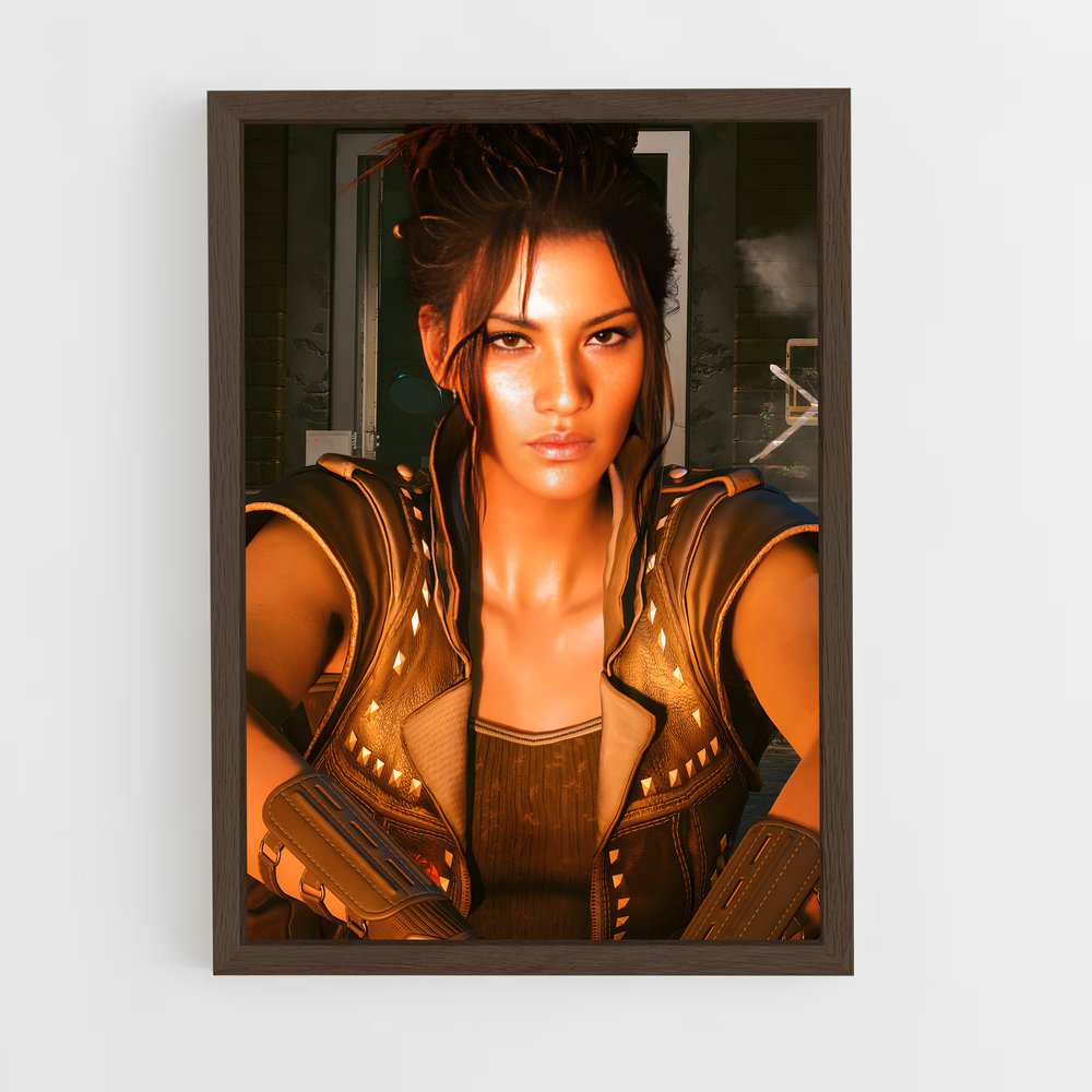 Poster Panam palmer – affiche Cyberpunk (vue 5)